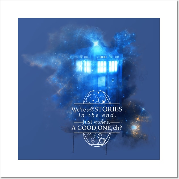 Doctor Who - Stories Wall Art by rosescreation